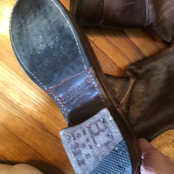 BedStu bench cobbler made boots fabulous lace up the back knee high 8.5 9 - Picture 7 of 8